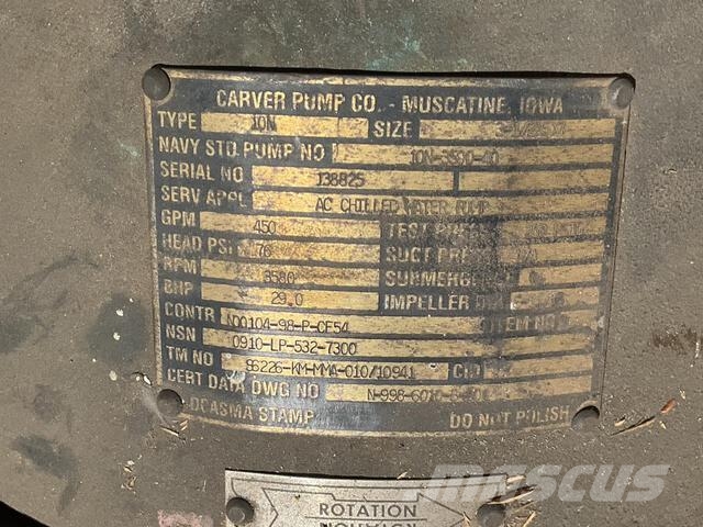 Carver Pump N-998-6010-B-001 Wasserpumpen