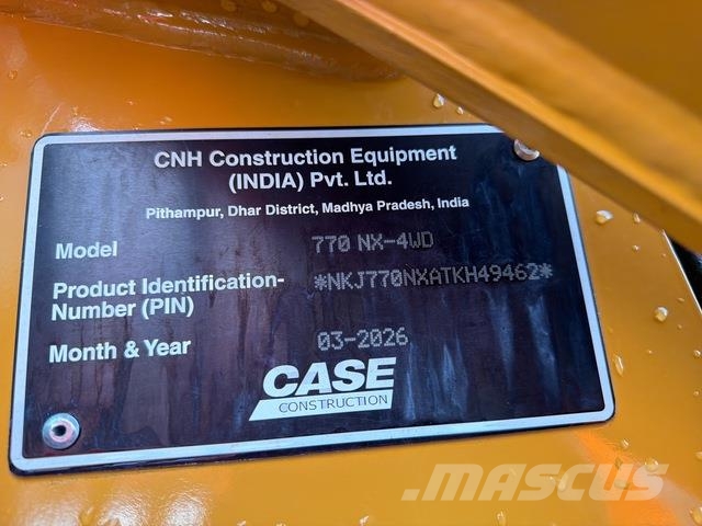 CASE 770NX バックホーローダー