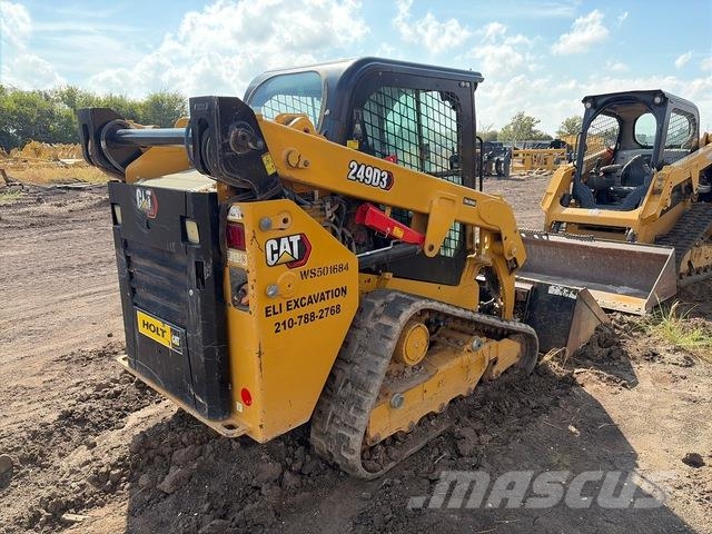 CAT 249D3 Krautuvai su šoniniu pasukimu