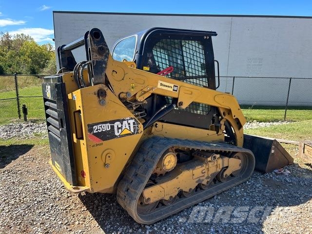 CAT 259D Lietoti riteņu kompaktiekrāvēji