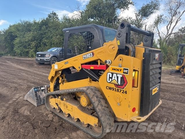 CAT 259D3 Minilæsser - skridstyret
