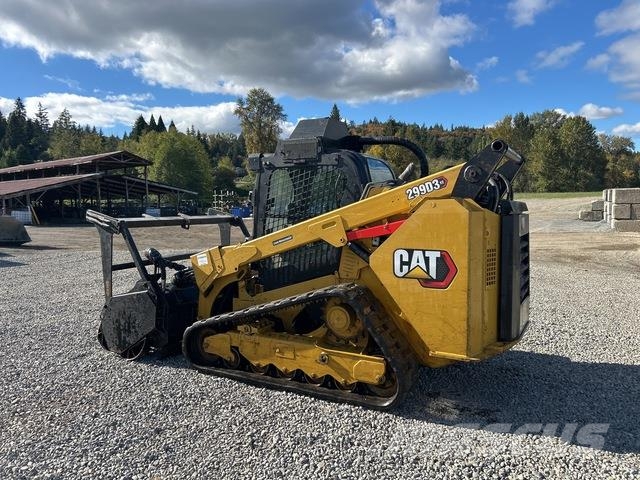 CAT 299D3XE لوادر انزلاقية التوجيه