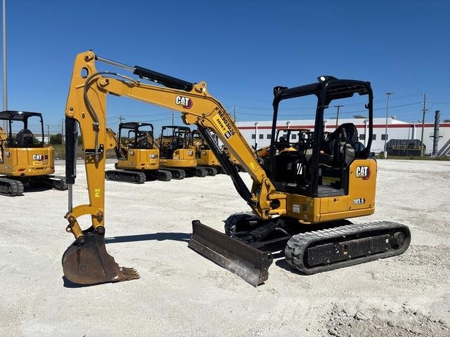 CAT 303.5 CR Vikšriniai ekskavatoriai