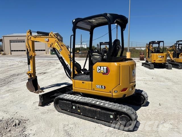 CAT 303.5 CR Vikšriniai ekskavatoriai
