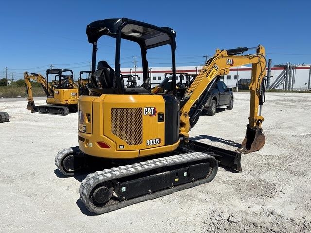 CAT 303.5 CR Vikšriniai ekskavatoriai