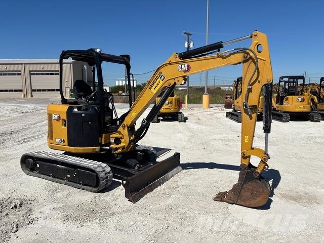 CAT 303.5 CR Vikšriniai ekskavatoriai