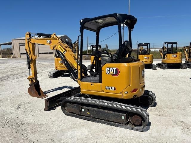 CAT 303.5 CR Vikšriniai ekskavatoriai