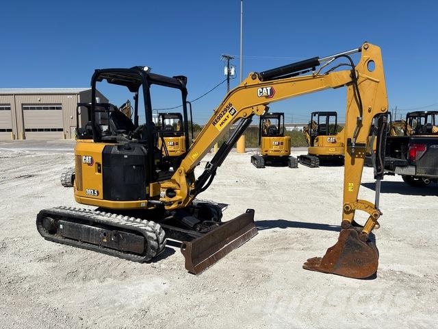 CAT 303.5 CR Vikšriniai ekskavatoriai