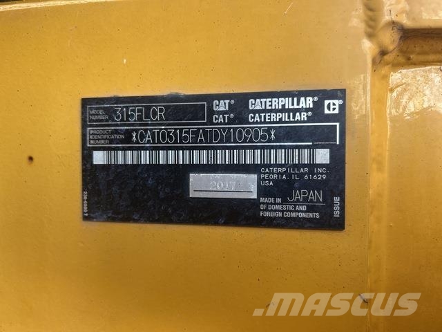 CAT 315F L Beltegraver