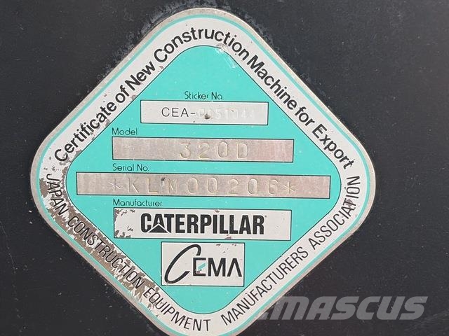 CAT 320D Escavadeiras de esteiras