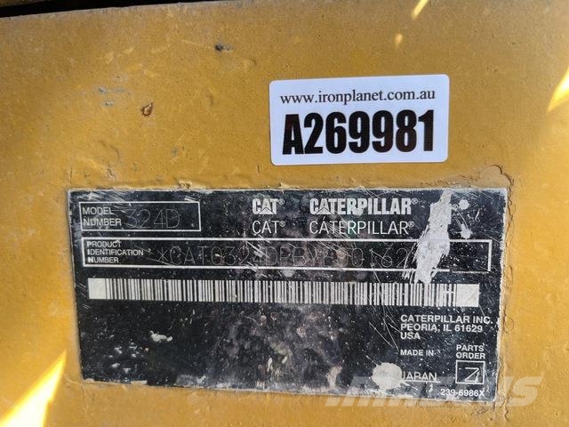 CAT 324DL 대형 굴삭기 29톤 이상