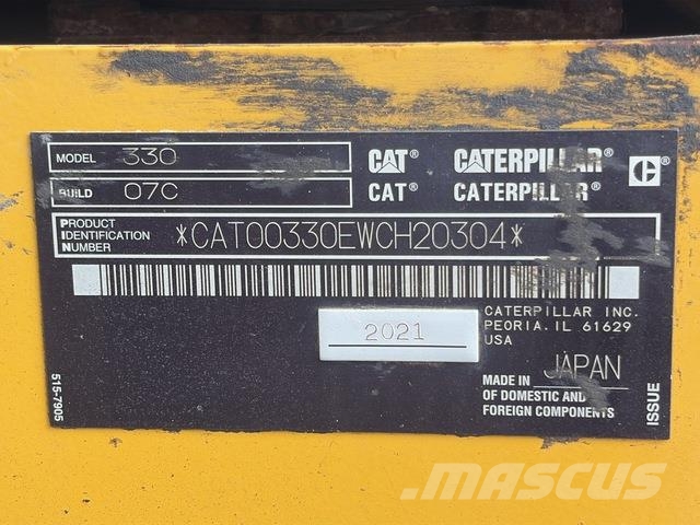CAT 330 Crawler excavators