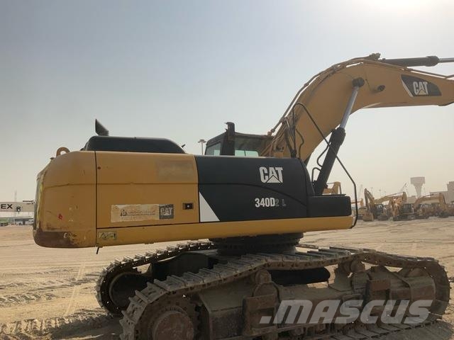 CAT 340D2L حفارات زحافة