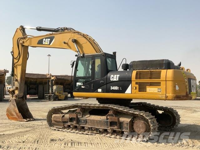 CAT 340D2L حفارات زحافة