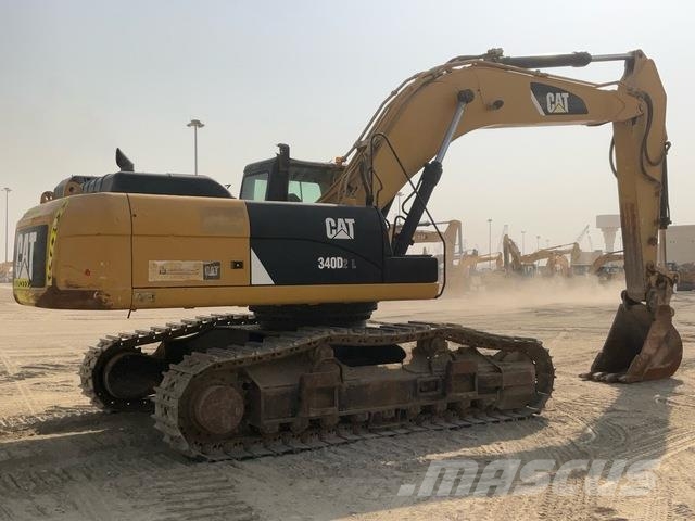 CAT 340D2L حفارات زحافة