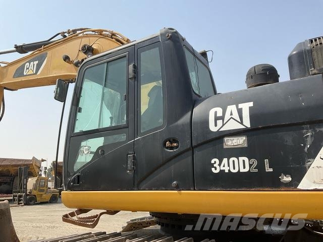 CAT 340D2L حفارات زحافة