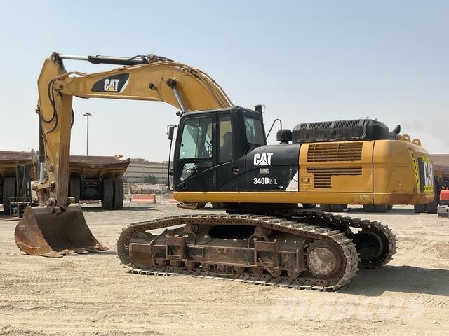 CAT 340D2L حفارات زحافة