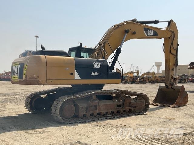 CAT 340D2L حفارات زحافة