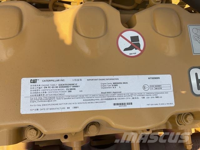 CAT 350 Lánctalpas kotrók