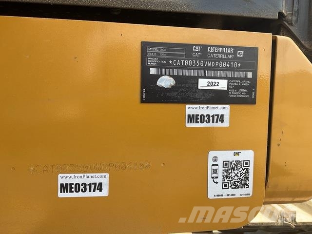 CAT 350 Lánctalpas kotrók