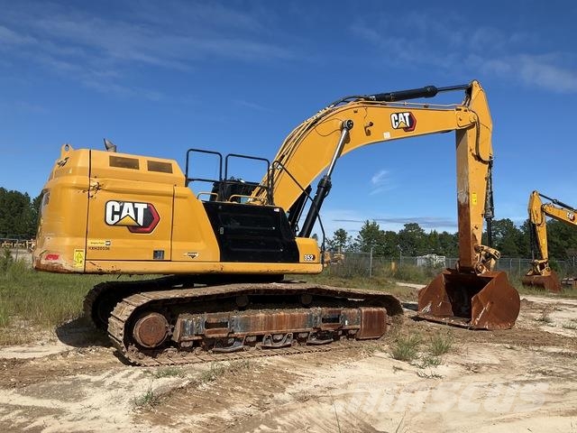 CAT 352 Gravemaskiner på larvebånd