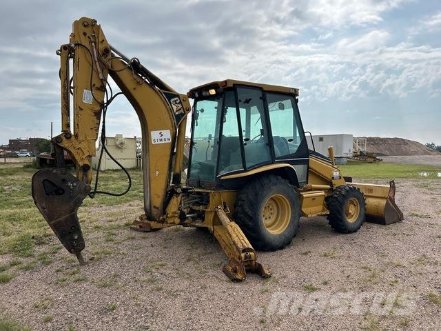 CAT 416D لوادر ذات جرافات عكسية