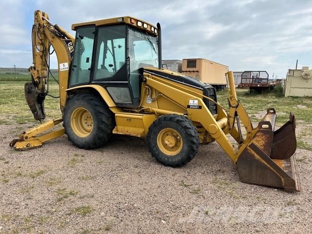CAT 416D لوادر ذات جرافات عكسية