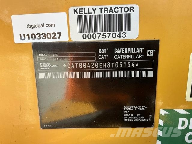CAT 420 Tractopelle
