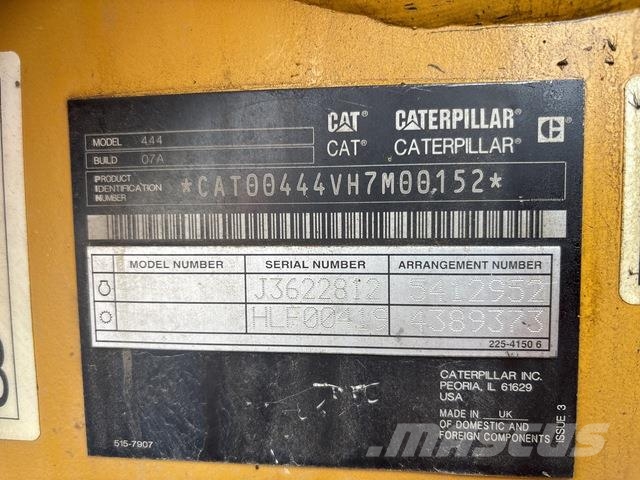 CAT 444E Graaf-laadcombinaties