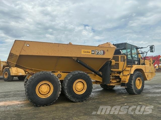 CAT 730 Шарнирно-сочленённые самосвалы