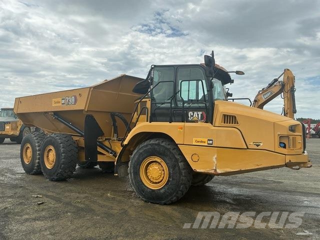 CAT 730 Шарнирно-сочленённые самосвалы