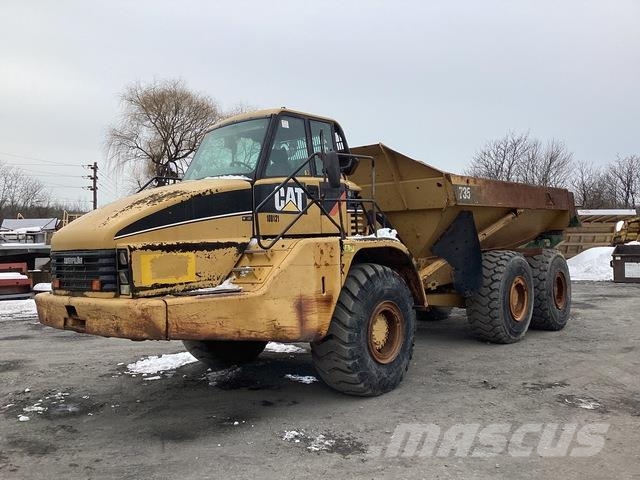 CAT 735 Kloubové dempry