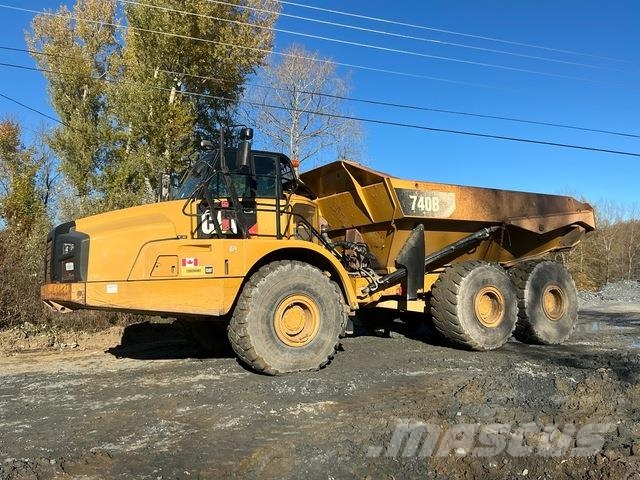 CAT 740B Csuklósdömperek