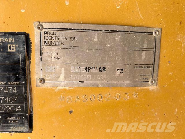 CAT 775D Zglobni demperi