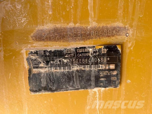 CAT 775E Dumpers articolati