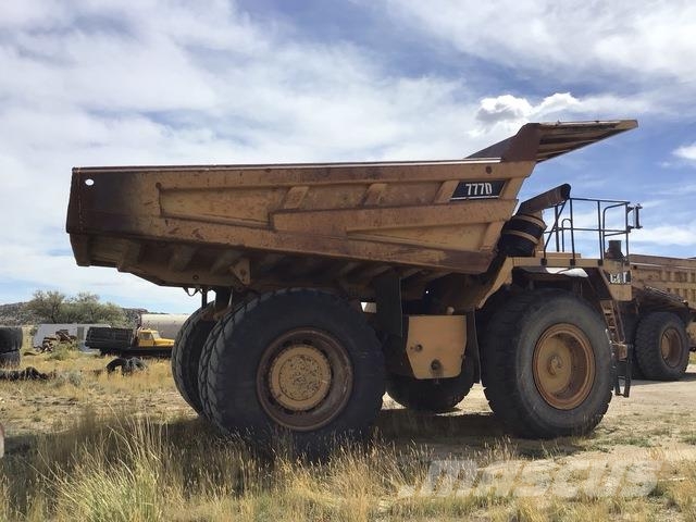 CAT 777D Wozidła przegubowe