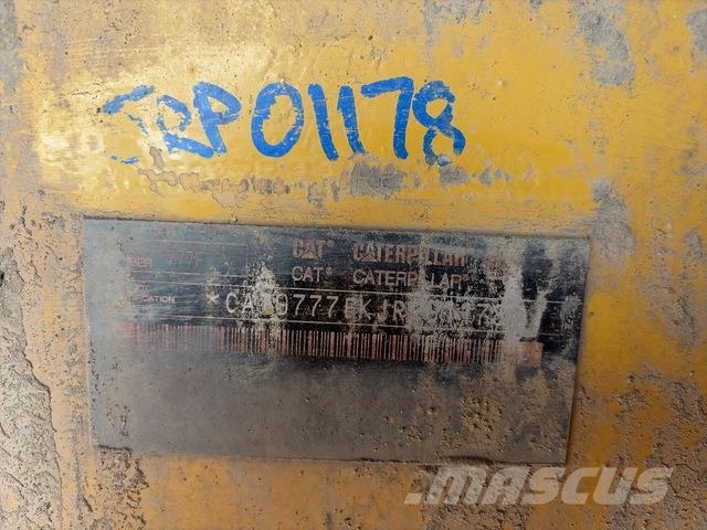 CAT 777F Midjestyrd dumper