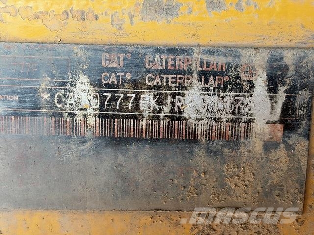 CAT 777F Midjestyrd dumper