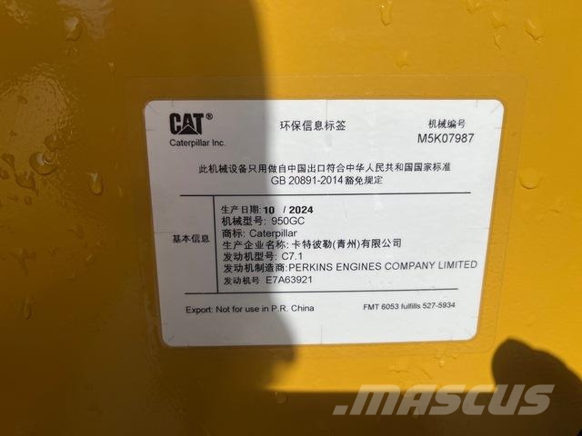 CAT 950GC Cargadoras sobre ruedas