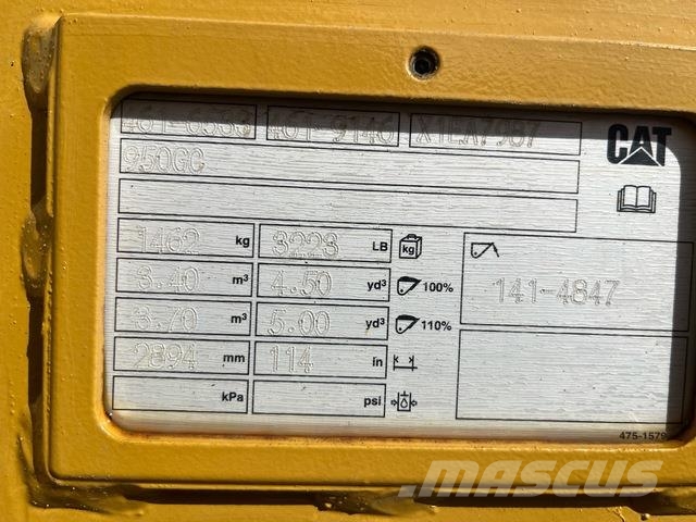 CAT 950GC Cargadoras sobre ruedas