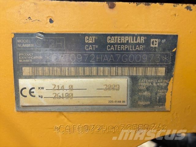 CAT 972H Wheel loaders