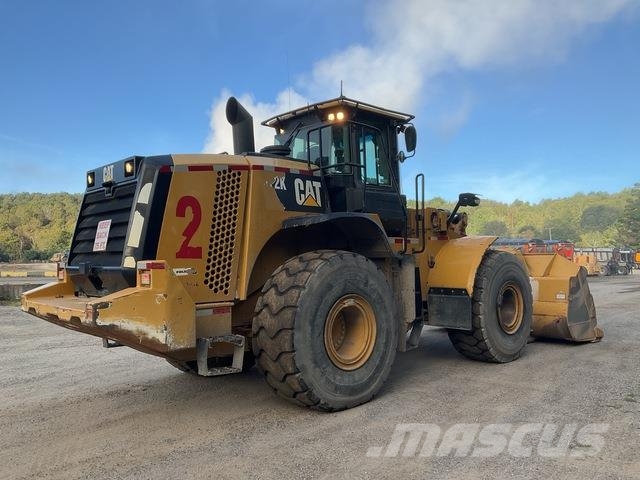 CAT 972K Gumikerekes homlokrakodók
