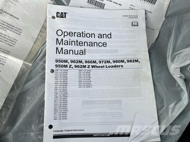 CAT 972M Ładowarki kołowe