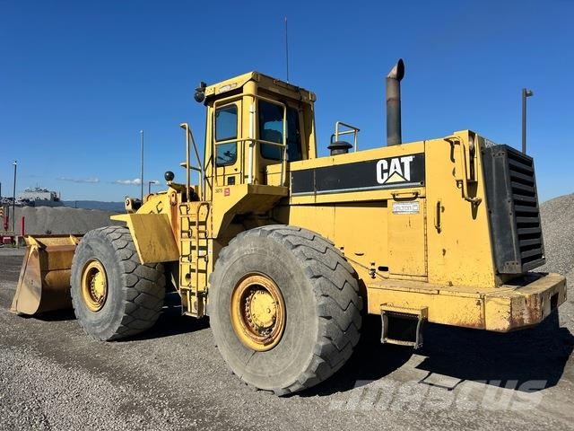 CAT 980C Gumikerekes homlokrakodók
