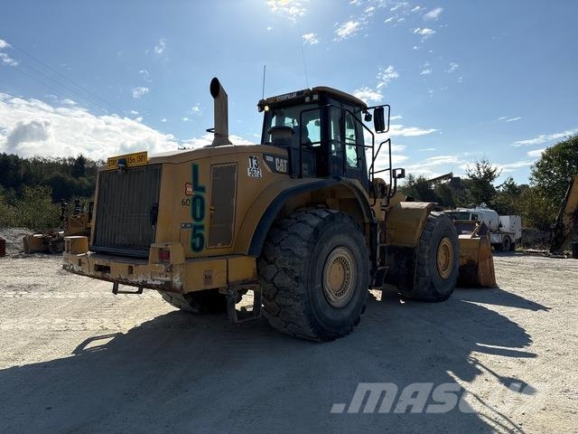 CAT 980H Gumikerekes homlokrakodók