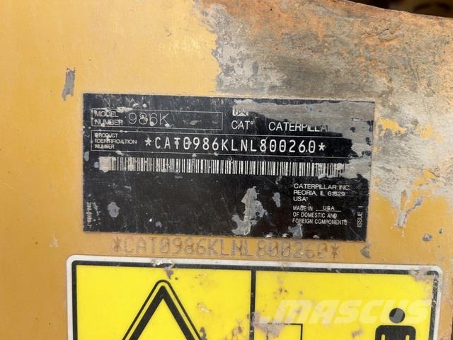 CAT 986K Wielladers