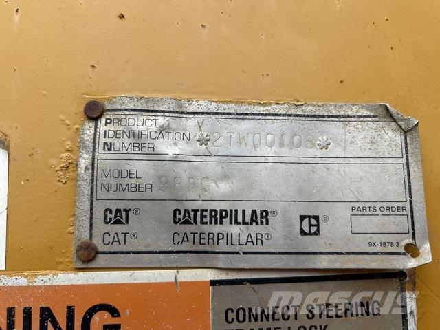 CAT 988G Φορτωτές με λάστιχα (Τροχοφόροι)