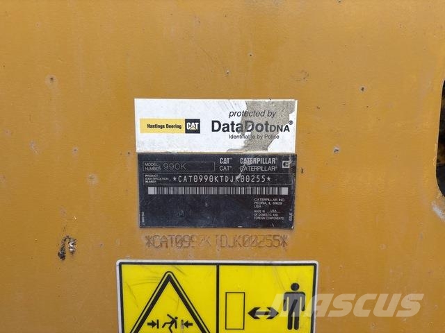 CAT 990K Φορτωτές με λάστιχα (Τροχοφόροι)