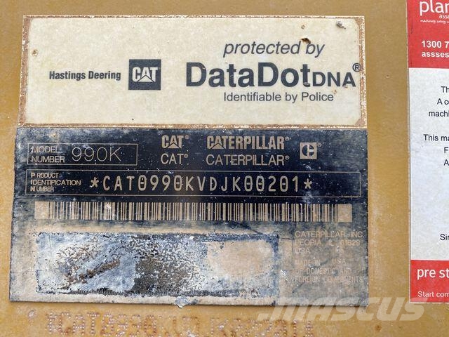 CAT 990K Φορτωτές με λάστιχα (Τροχοφόροι)