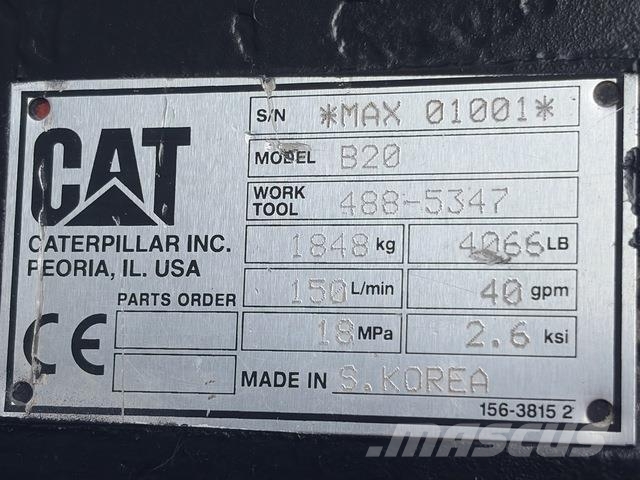 CAT B20 Hamers en brekers